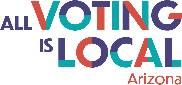 All Voting Is Local Arizona Logo